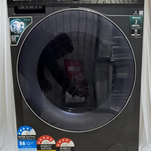 HISENSE 10KG/6KG WASHER AND DRYER COMBO