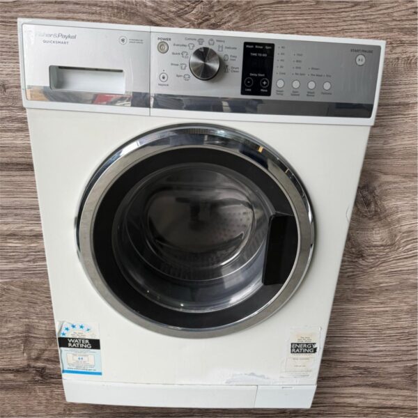 FISHER AND PAYKEL 7.5KG FRONT LOADER WASHING MACHINE