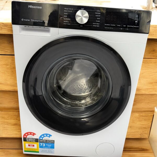 Hisense 8.5kg front loader washing machine