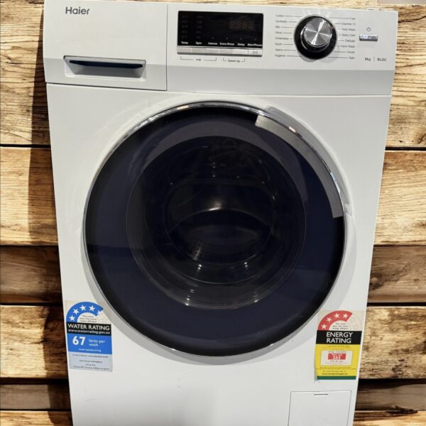 Haier 8kg front loader washing machine