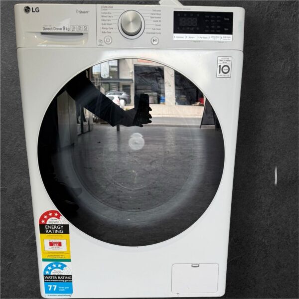 LG 9KG FRONT LOADER WASHING MACHINE