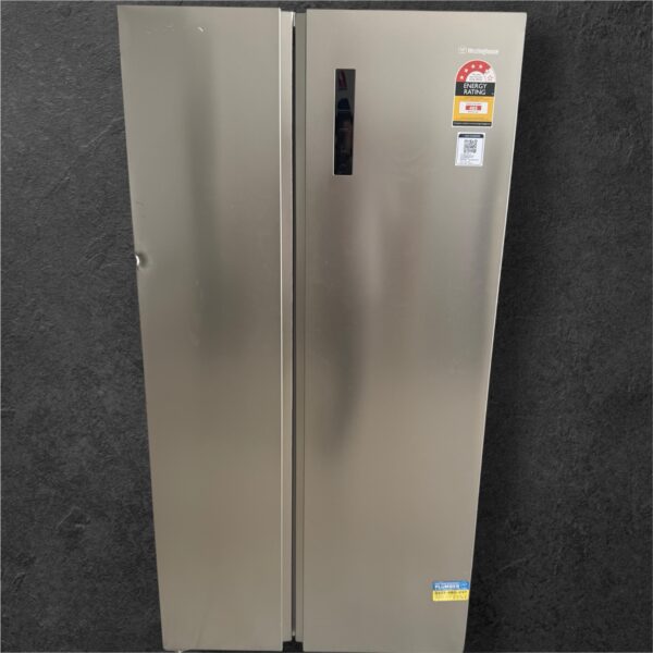 WESTINGHOUSE 624 LITRES SIDE BY SIDE FRIDGE