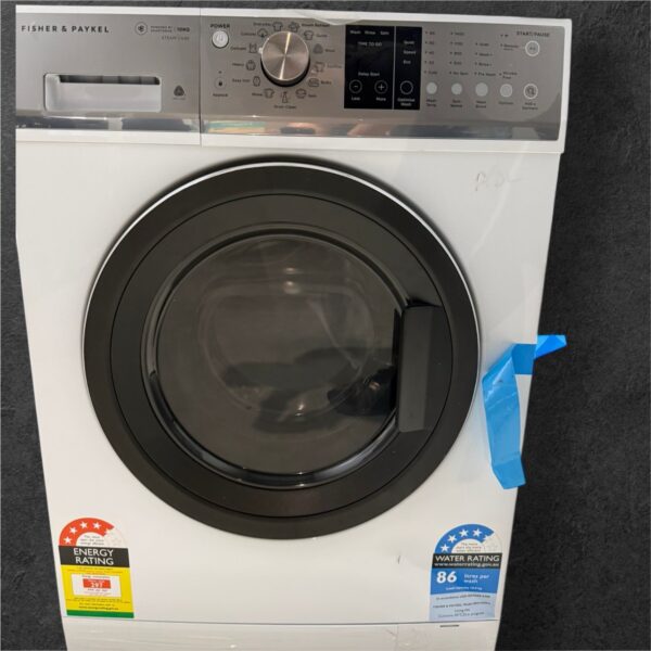 FISHER AND PAYKEL 10KG WASHING MACHINE
