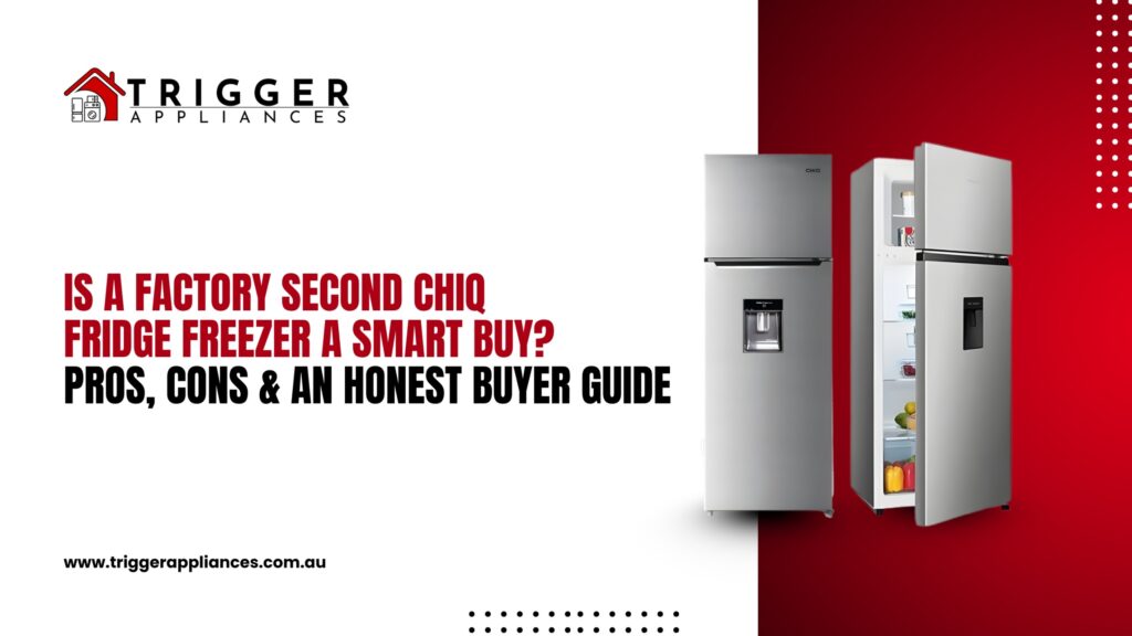 factory second chiq fridge frezeer