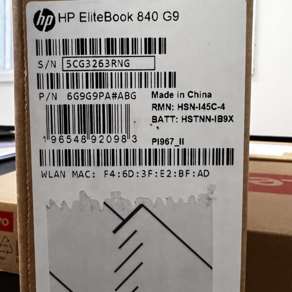 img_4133-600×600 Brand new Hp EliteBook 840 14 inch G9 Notebook 12th Intel Core i5-1235U 8GB RAM 256GB SSD Windows 10 Pro - Silver sale - Image 1