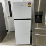 Hisense 326 Litre Stainless Steel Fridge -White