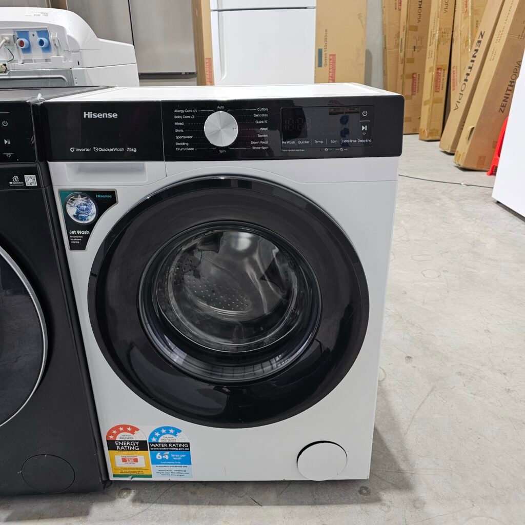 Hisense 7.5kg Front Load Washing Machine / Refurbished