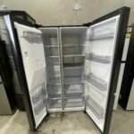 Hisense  632L Side by Side Refrigerator – Water & Ice – Black HRSBS633BW - Image 2