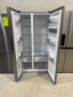 Hisense HRSBS540BW 540L PureFlat Side by Side Refrigerator – Stainless Steel - Image 3