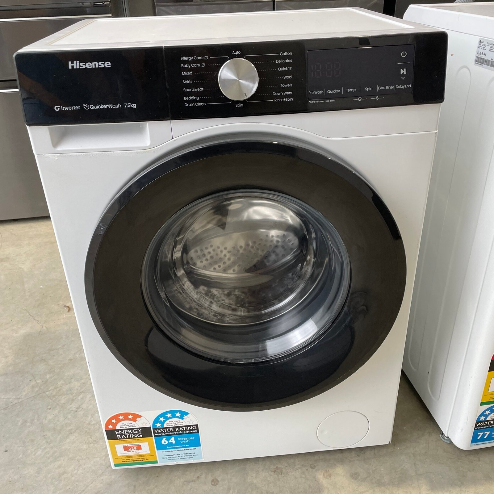 img_4761-2 Hisense 7.5kg Front Load Washing Machine - Image 1
