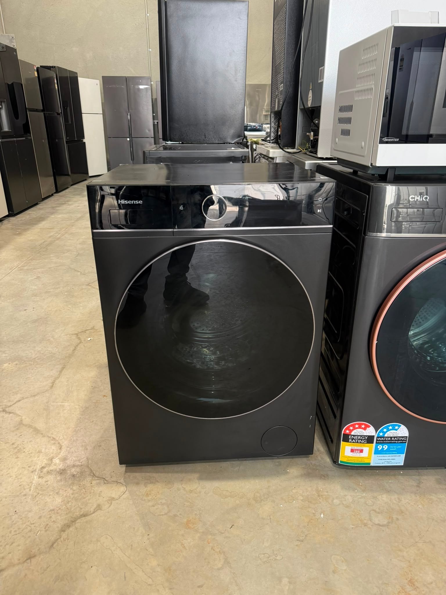 df8f7689-b41d-4852-8a43-8e1b3fabb735 Hisense 12kg-8kg Combo Washer Dryer - Image 1