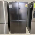 CHiQ 601L Quad Door Fridge – Black Refurbished