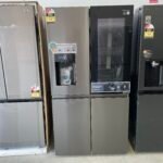 Hisense 615 Litres PureView TFT French Door Fridge - Dark Stainless Steel.