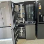Hisense 615 Litres PureView TFT French Door Fridge - Dark Stainless Steel. - Image 3