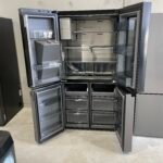Hisense 615 Litres PureView TFT French Door Fridge - Dark Stainless Steel. - Image 2