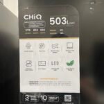 CHiQ 503L Quad Door Fridge  Used- Black Steel - Image 5