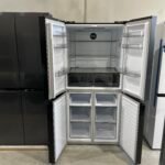 CHiQ 503L Quad Door Fridge  Used- Black Steel - Image 2