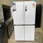 CHIQ 601L Cross Door Fridge - White