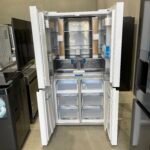 CHIQ 601L Cross Door Fridge - White - Image 2