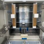 CHIQ 601L Cross Door Fridge - White - Image 3