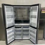 Hisense  640L French Door Fridge – Dark Stainless Steel - HRCD640TBW - Image 2