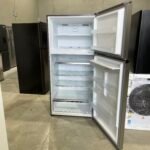 Hisense 496L Top Mount Fridge - Stainless Steel with Water Dispenser. - Image 2