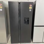 Westinghouse 619L Side By Side Fridge with Water Dispenser - Black