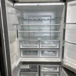WESTINGHOUSE WQE5600BA 564L MATTE BLACK QUAD DOOR FRIDGE / Refurbished - Image 2