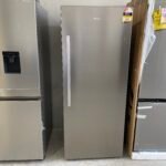 Hisense 384L Single Door Hybrid Vertical Freezer - Stainless Steel
