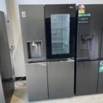 LG 635L InstaView Fridge, Side-by-Side – Large Family Fridge / Plumbed
