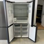 Haier 507L Quad Door Fridge with Ice & Plumbed-in Water Dispenser - Black - Image 2