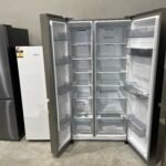 Hisense 649L Side by Side Fridge Water Dispenser Silver - Image 3