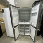 Haier 508L Quad Door Fridge with Water Dispenser - Satina - Image 3