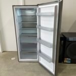 Hisense 384L Single Door Hybrid Vertical Freezer - Stainless Steel - Image 3