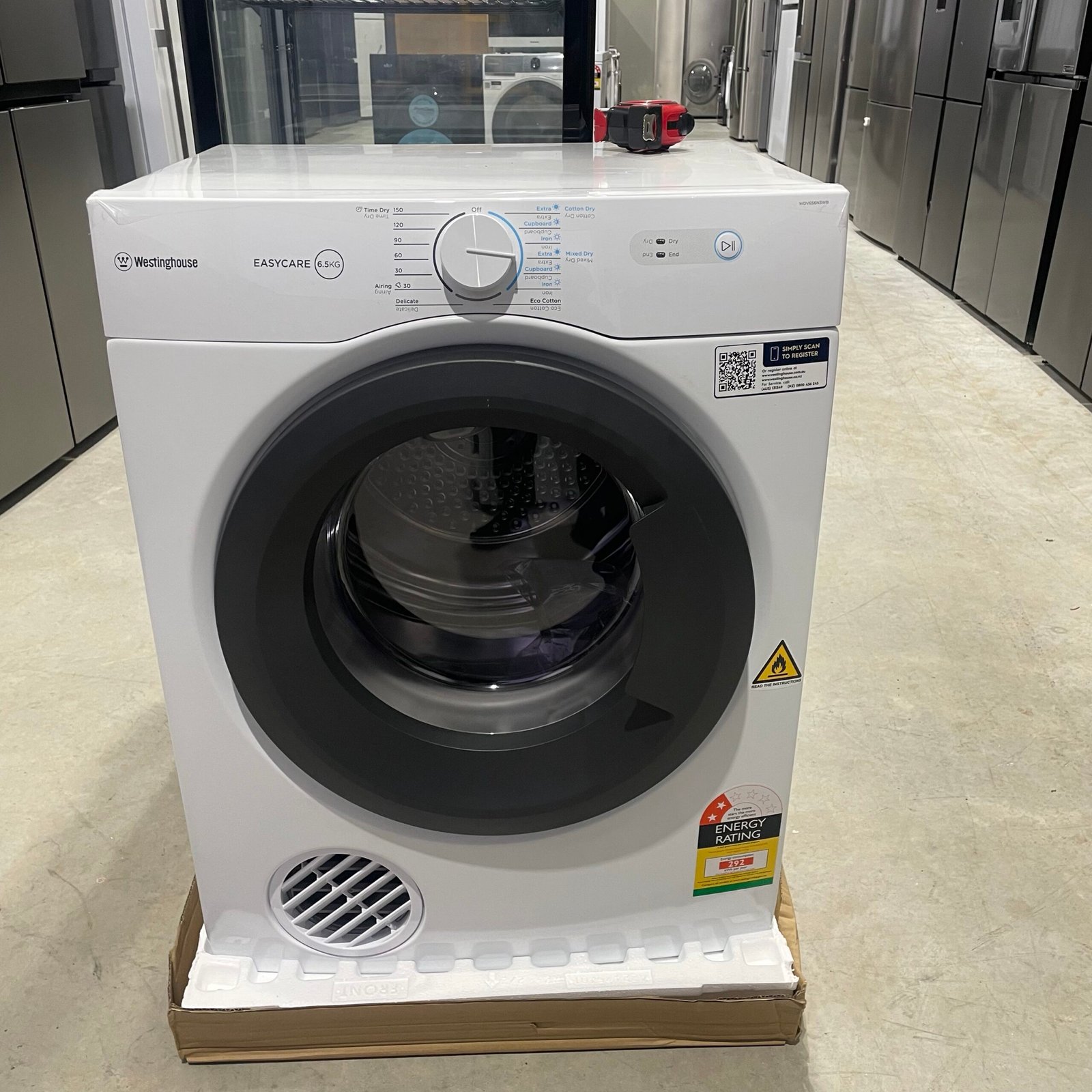 Westinghouse 6.5 kg Vented Dryer
