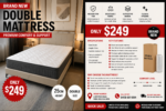 BRAND NEW Double Mattress 25cm Height – Boxed & Ready - Image 2