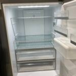 Haier 454L Bottom Mount Fridge with Water Dispenser – Silver - Image 2