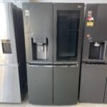 LG 847L InstaView™ French Door Fridge – Matte Black | Dual Ice Make