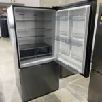 Hisense 503L Eco Vision Bottom Mount Fridge - Dark Stainless Steel - Image 3