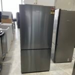 Hisense 503L Eco Vision Bottom Mount Fridge - Dark Stainless Steel