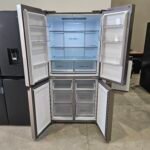 Haier 463L Quad Door Fridge – Satina Silver
Frost Free • Spacious Storage • Refurbished • 6 Months Warranty - Image 3