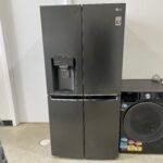 LG GF-L570MBNL 506L Slim French Door Fridge – Matte Black | Non-Plumbed Ice & Water