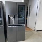 LG 508L Slim French Door Refrigerator with Craft Ice™ – Matte Black | GF-V570MBLC | Refurbished