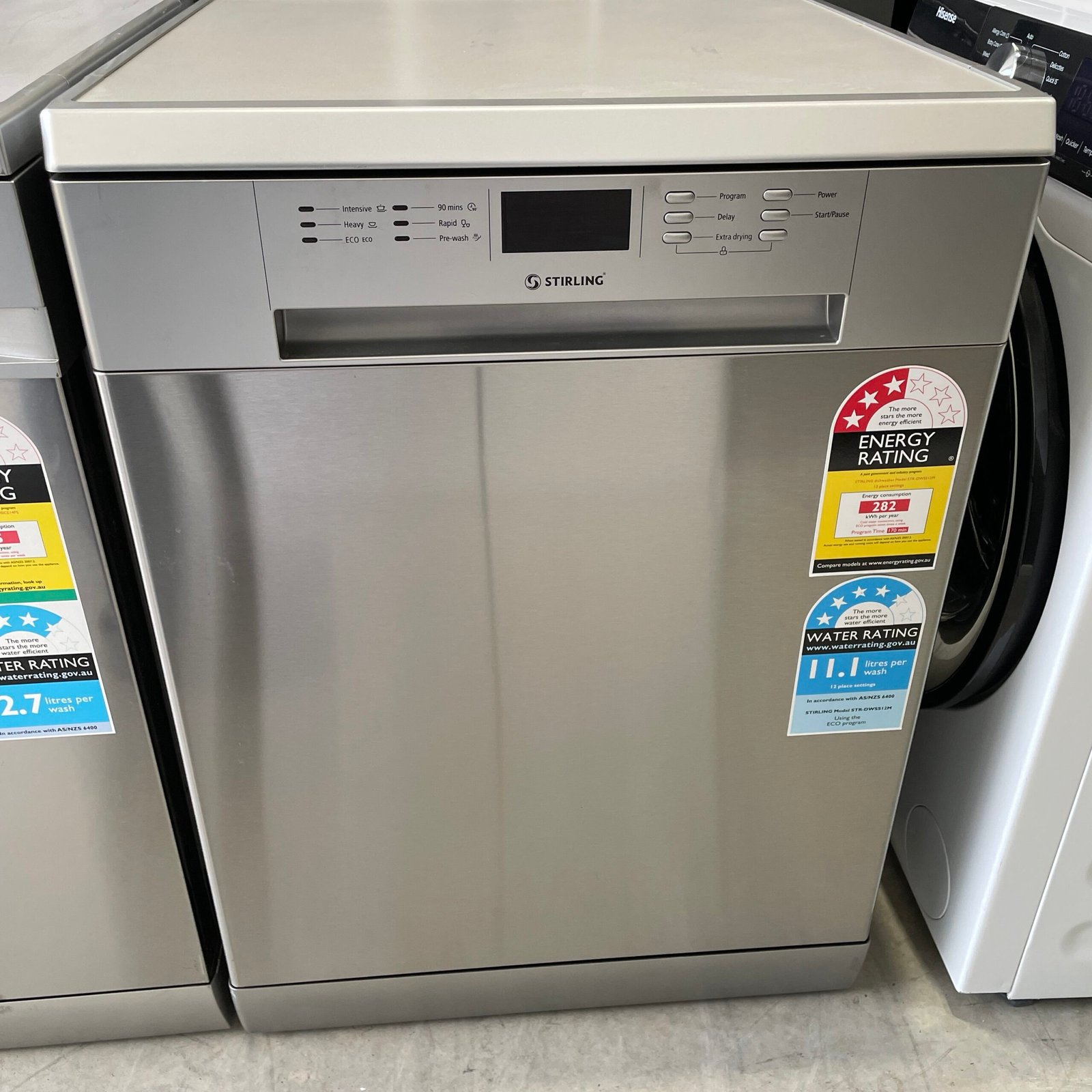 img_4931 STIRLING 12 PLACE STAINLESS STEEL DISHWASHER – REFURBISHED | 3 MONTHS WARRANTY - Image 1