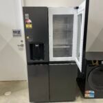 LG 635L InstaView Side-by-Side Fridge – Matte Black | Factory Second | 1 Year Warranty - Image 2
