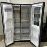 LG 635L InstaView Side-by-Side Fridge – Matte Black | Factory Second | 1 Year Warranty - Image 4