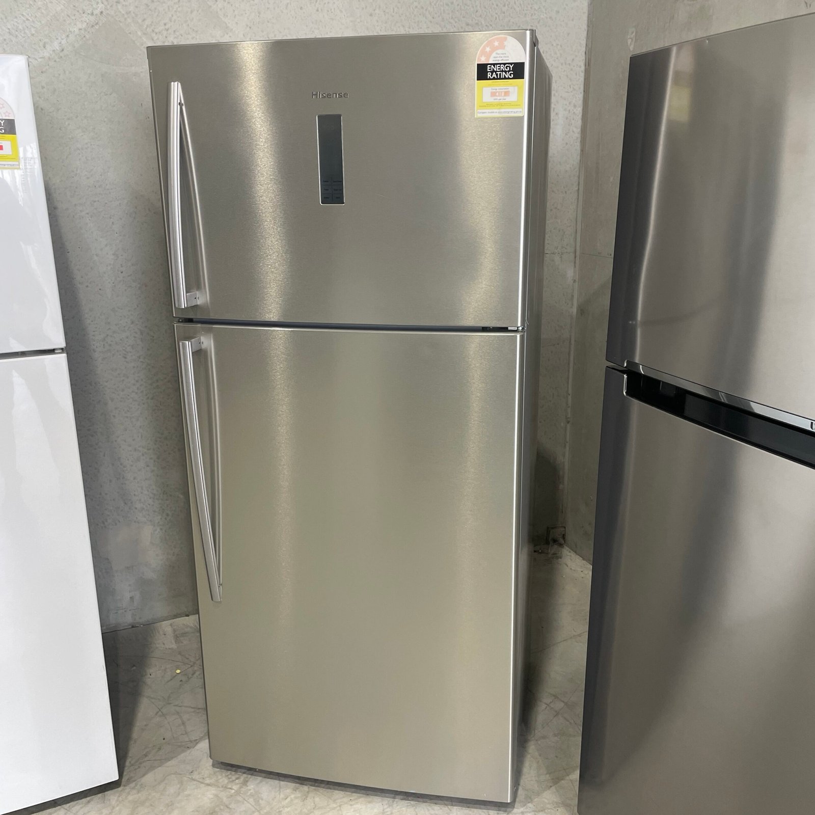 img_5342 Hisense 537L Top Mount Refrigerator – HR6TFF534SD | Stainless Steel | Frost Free | Refurbished | 6 Month Warranty - Image 1