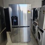 LG 668L Side-by-Side Fridge GS-L668PNL | Non-Plumbed Ice & Water | Refurbished | 6 Month Warranty - Image 2