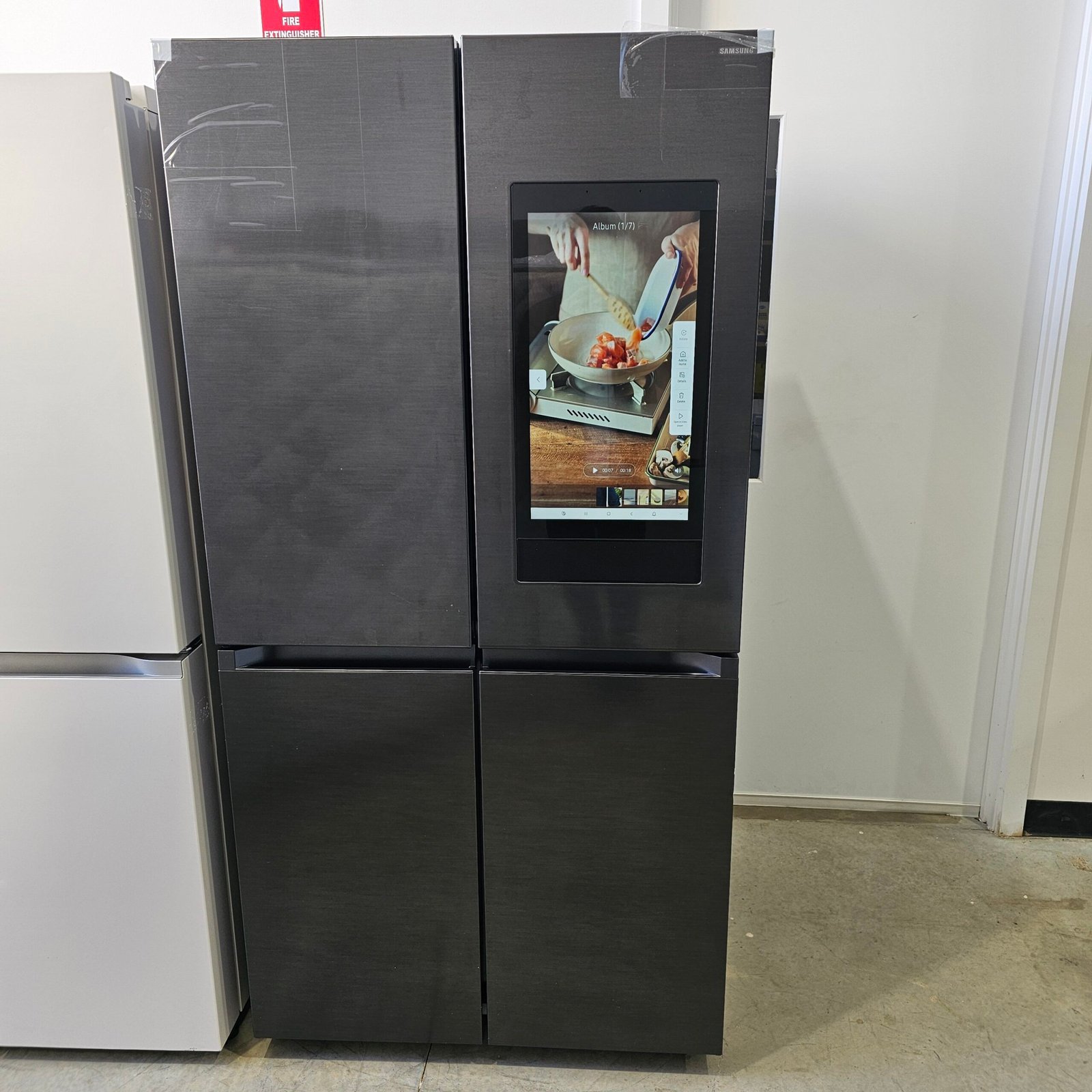 2026/09/1000059347-scaled.jpg Samsung SRF9400BFH 636L AI Family Hub French Door Fridge – Black | As new condition / 6 Month Warranty - Image 1