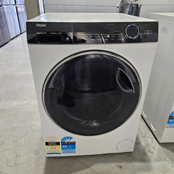 🧺 Haier 10kg Front Load Washing Machine HWF10AN1 – Refurbished, UV Protect, Smart Dosing & 1400 RPM